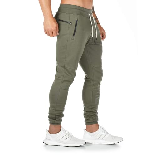 Yageshark Jogginghose Herren Baumwolle Sweathose Sporthose Fitness Slim Fit...