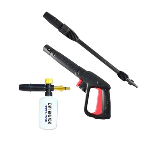 FJLKGDSP Kit de manguera for pistola espuma alta presión, rociadora for hidrolavadora, lanza for nieve, for espumador, boquilla for Karcher(Type C)
