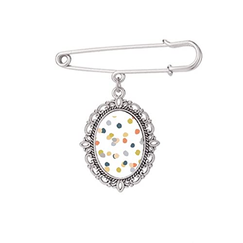 Broche artistique pour robe chemise châle M : bijou de vêtement tendance