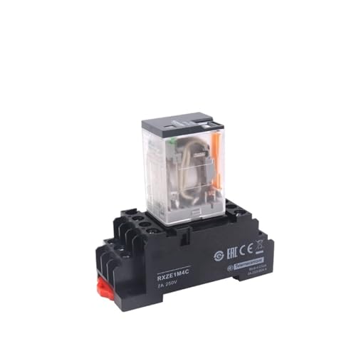 Relé RXM2LB2BD electromagnético de 5A con indicador luminoso LED para cuadros eléctricos