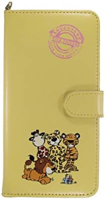 NICINiki iPhone Notebook Type case X Wild Friends Beige
