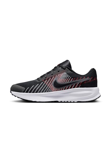 Nike Men's Run Defy Road Running Shoes, Black/Cool Grey-University Red-White, 10.5