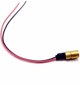 Mini Dot Pure Blue Laser Diode Module 450nm 5mw with Driver-in 3.2V 8x13mm, 450MD-5-0813