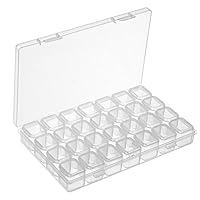 MumdoYAL sortierboxen für kleinteile,perlen aufbewahrungsbox,diamond painting zubehör,28 Compartments, Removable Bead Boxes,for Small Parts Nails Beads Rhinestones Jewellery