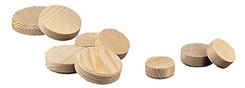 Preisvergleich Produktbild Konusplättchen, Durchmesser: 30mm, Fichte, 1 kg