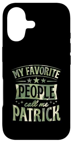 My Favorite People Call Me Patrick ���O���� �X�}�z�P�[�X iPhone 17 �p