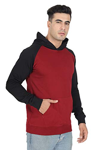 Image of Veirdo Men's Regular Fit Cotton Sweatshirt Hoodie - Multicolor