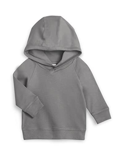 Image of Colored Organics Madison Hoodie (Blush), Baby Unisex Sweatshirt - 3-6M, Organic Cotton, Daily Wear