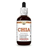 Chia (Salvia Hispanica) Dry Seed Tincture, Made in Hawaii, All Natural, Vegan, Pure Liquid Extract - 2 fl.oz