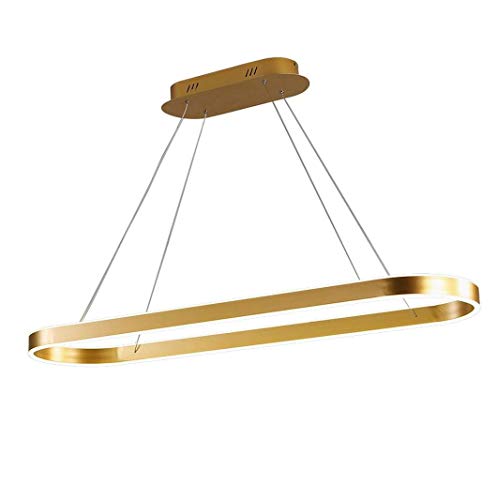 Lustre LED suspension moderne luminaire de plafond chic pour salon et salle à manger