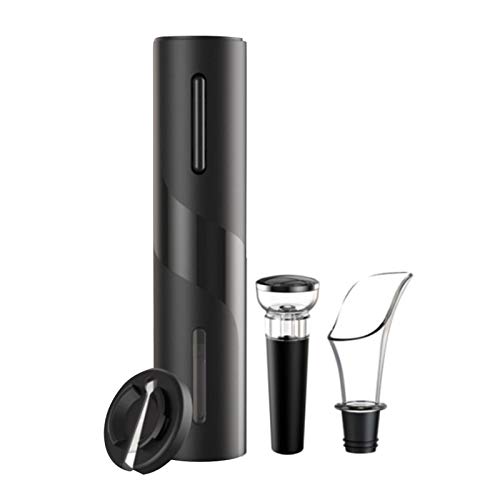 Kit de abridor de botellas de vino eléctrico, sacacorchos automático recargable, para amantes del vino, regalo de cumpleaños de fiesta de Navidad Cover