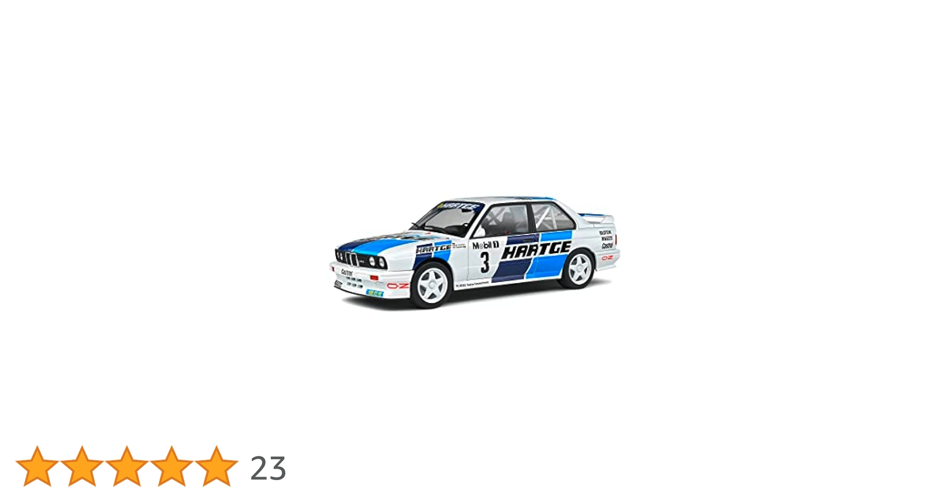 【ぷうた】SOLIDO E30 BMW M3 ハルトゲ HARTOGE Solido S1801514: Diecast model car 1/18 scale - BMW M3 E30