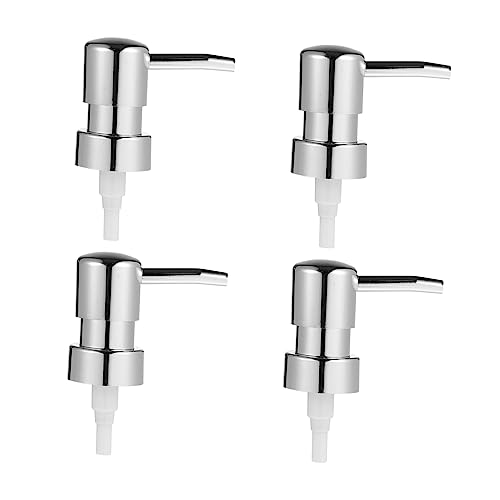 Healvian 4stücke Flaschenpumpenkopf Flaschenersatzpumpen Kosmetikflaschenpumpenkopf Für Lotionen Seife Flüssigwaschmittel Healvian 4stücke Flaschenpumpenkopf Flaschenersatzpumpen Kosmetikflaschenpumpenkopf Für Lotionen Seife Flüssigwaschmittel