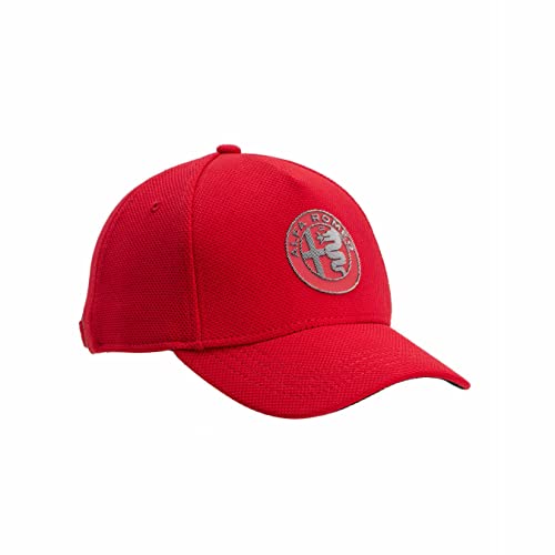 Gorra Alfa Romeo Racing logo roja miniatura 3