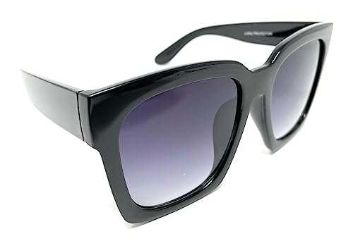 My Shades - Large Square Oversized Retro Fashion Thick Frame Sunglasses3