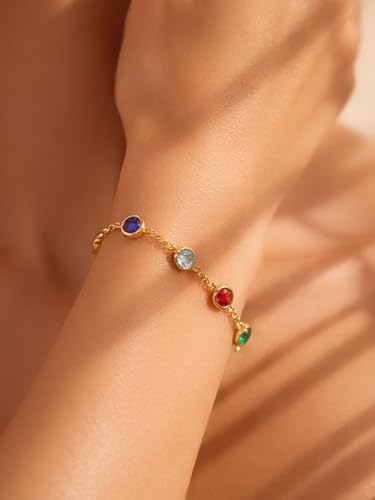 Image of Rubans Demi Fine Stainless Steel Bracelet Waterproof Gift for Women & Girls