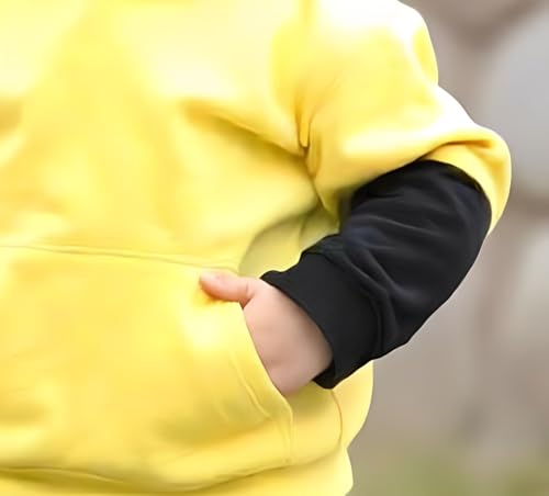 Image of Stylish Kids Sweatshirt Pack of 2 (KL-SW43SKYOR-SW44YLBL)