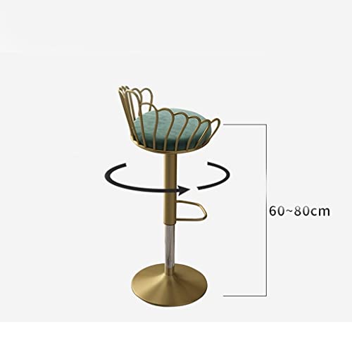 Tabouret de bar en métal au design épuré pour comptoir élégant - 6