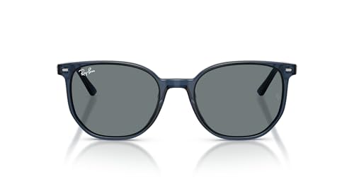 Image of Ray Ban Sunglasses for Women and Men - Elliott 0RB2197 - Designer Sunglasses with High-Bridge Fit and Crystal Lenses, Size 52