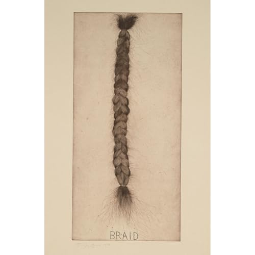 Poster roulé Braid de format 101,6 x 127 cm pour sublimer votre salon