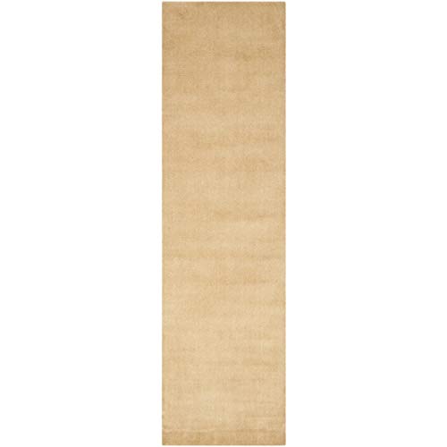 Image of Classical Look Plain Handmade Carpet with Super Soft & Pure Woolen Carpet for Your BEDROOMS & Living Room with 1 INCH Pile Height 8 X 12 FEET (240x360 CM)