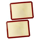 Photo Gallery mipcase 2 pezzi tappetini da forno in silicone antiscivolo e riutilizzabile tappeto da impastare spesso per macarons biscotti e facile da e resistente al calore per cucina professionale Photo Gallery mipcase 2 pezzi tappetini da forno in silicone antiscivolo e riutilizzabile tappeto da impastare spesso per macarons biscotti e facile da e resistente al calore per cucina professionale