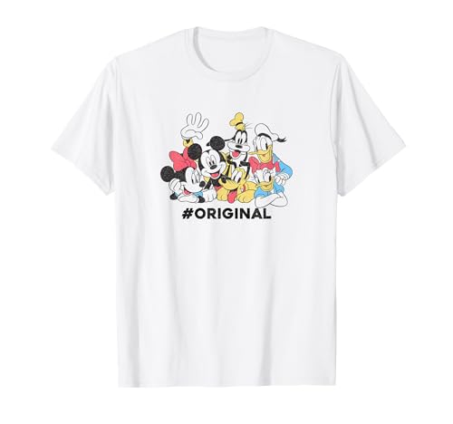 Mickey Mouse & Friends t-shirt Disney imprimé durable qui ne se décolore pas au lavage