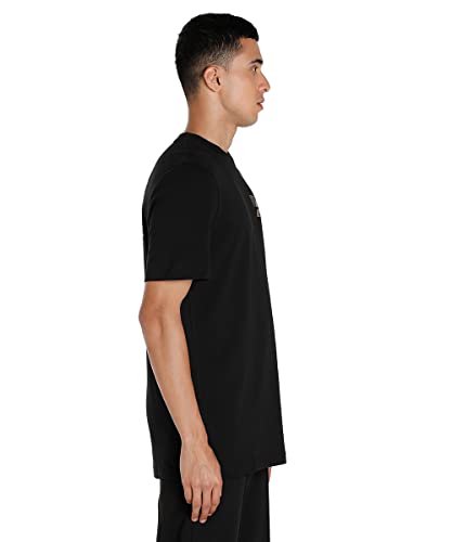 Image of Puma Men's Polyester Letter Print Regular Fit T Shirt
