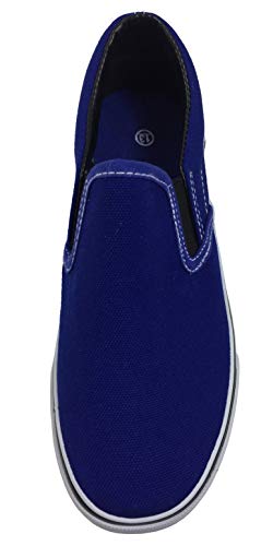 Image of Kid's Classic Slip On Canvas Sneaker Tennis Shoes