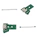D DOLITY Paquete de 2 Recambios Cargador Tarjeta de Placa Puerto de Carga JDS-055 para PS4 5ta Generación con Cable de 12 Pines