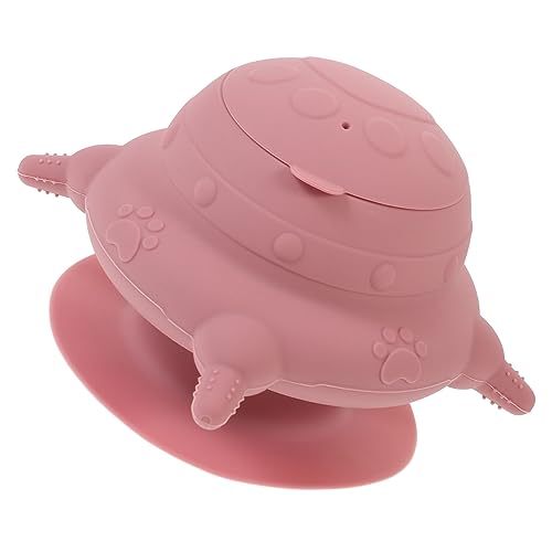 Levemolo Dog Feeding Bowls 4 Pack Silicone Puppy Milk Feeder Dog Baby Bottles for Puppies Nipple Feeder Nursing Bowl Puppy Pacifiers Bowl