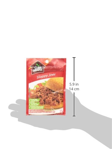 Miniatura 9 de Club House Sloppy Joes Mezcla de condimentos, 1.31 oz1.3 onzas, importado de Canadá)
