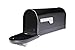 Architectural Mailboxes Chadwick Galvanized Steel Post Mount Mailbox, 8950B-10, Black, Medium Capacity