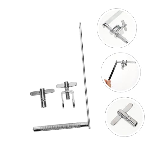 YARNOW Drum Clamp Soporte para Cowbell Soporte de Metal Clip Ajustable para Montaje de Batería para Instrumentos de Percusión Adecuado para Bateristas y Presentaciones Musicales miniatura 4