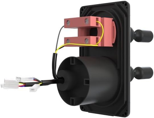 Арткы view of the Sleipner Dual Joystick Control Panel showing wiring connections