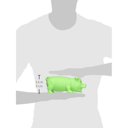 Glow In The Dark Squeeze Me And Oink Piggie By Animolds Size 8 Inch Different Colors Great For Kids (Pink) #TOP4