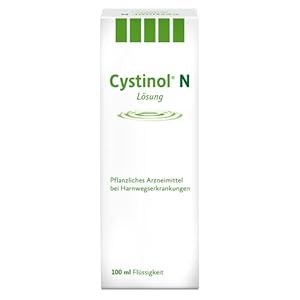 Cystinol N Lösung 100 ml zur Behandlung der Reizblase – antibakteriell & krampflösend – pflanzliches Arzneimittel