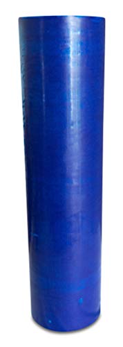 Pack of America Carpet Floor Protective Film 24\" x 200 Feet - Durable Thick Removable Self-Adhesive Plastic Tape Roll Protector for Carpeting, Hard-Floor, Mats, Hard Surface, Flooring Protection, Blue