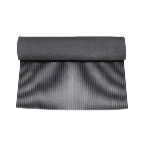 Alfombrillas de goma gruesas para exteriores y gimnasio de 5 a 19 pies de largo impermeables