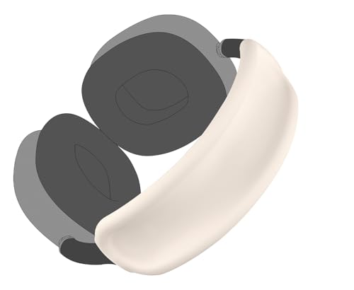 Image of SOULWIT Upgraded Headband Protector for AirPods Max (USB-C /Lightning), Sweat Proof Full Cover for Gym Workouts, (Easy Disassembly Required) - Starlight