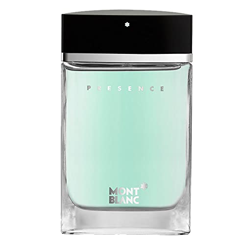 MONT BLANC Presence - Agua de Tocador para Hombre con Vaporizador, 75 ml