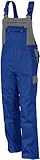 Qualitex Image Arbeits-Latzhose MG 300 - kornblau/grau - Größe: 52