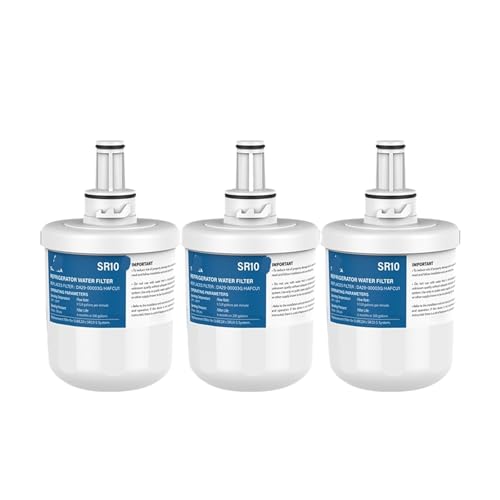 DA29-00003G 冷蔵庫用水フィルター、Samsung 用、DA29-00003F DA29-00003B Aqua-Pure Plus HAFCU1 RFG237AARS、1-5 パック(3 pcs)