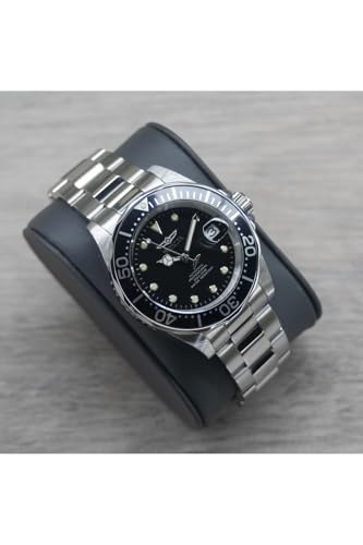 Invicta Men's 17039 Pro Diver Automatic 3 Hand Black Dial Watch4
