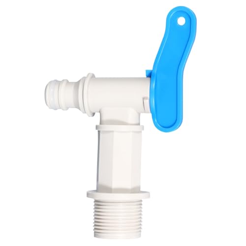 Xvilmaun Adaptador de válvula de bolso, adaptador de manguera de tanque | Válvula del grifo del adaptador del tanque conector del conector de la manguera - Accesorios a prueba de fugas, piezas de