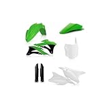 Acerbis Full Plastic Kit (2016 OEM Colors) for 14-20 Kawasaki KX85