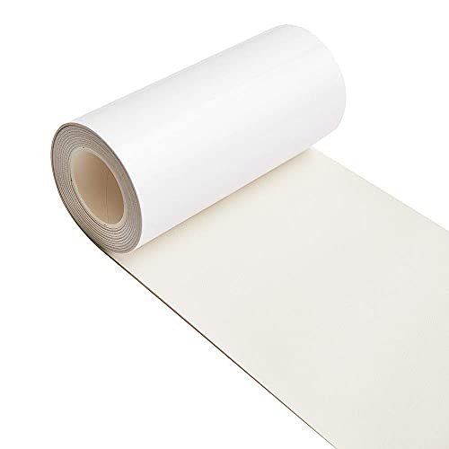 Image of Leather Repair Patch Tape Cream White 3 x 60 inch Self Adhesive Leather Repair Tape for Furniture, Car Seats, Couch, Sofa, Office Chair, Vinyl Repair Kit