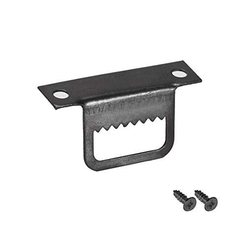 Image of uxcell Picture Hangers, 1 1 /4 Inch L Shape Double Hole with Screws for Frame Hanging, 50 Pcs
