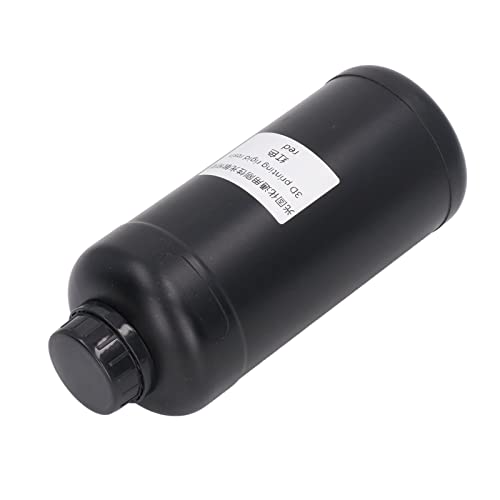 Aramox 3D Printer Resin, Curing Resin 1000ml for DLP LCD 3D Printer, 365 to 405nm Photosensitive, Low Odor Fast High Det
