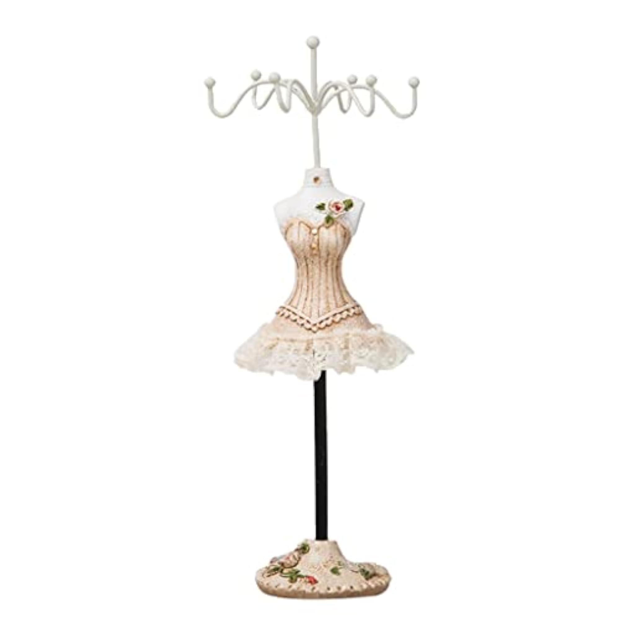 Metal Necklace Jewelry Rotating Display Stand